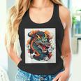 ヴィンテージ タトゥー アート ドラゴン タンクトップ