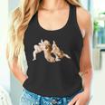 三つの天使 モチーフ、かわいいエンジェル、絵画アート タンクトップ