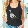 伝書鳩 鳥 動物 図 バードウォッチング 贈り物 鳥類学者 タンクトップ