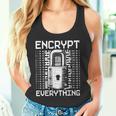 倫理的ハッキング アナリスト 倫理的サイバーセキュリティ Encrypt Everything タンクトップ