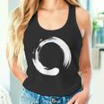 円相、禅、円、シンボル、仏教、仏、瞑想ヨガ タンクトップ