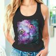 宇宙のかわいいアストロ宇宙猫 タンクトップ