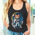 宇宙飛行士 02 宇宙飛行士 猫 タンクトップ