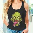怖いゾンビtシャツハロウィンボーイズキッズフェイスゾンビ タンクトップ