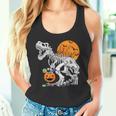 恐竜 T-Rex スケルトン 古代 科医 恐竜 怖い ハロウィン タンクトップ