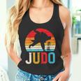 柔道投げ レトロ 日本の格闘技 柔道家 ファイター ギフト タンクトップ