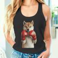 柴犬ボクシング 長袖tシャツ タンクトップ