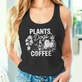 植物 犬 コーヒー おもしろ ガーデニング 犬好き ギフト タンクトップ