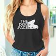 犬の顔のデザイン The Dog Face タンクトップ