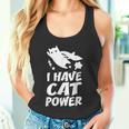 猫 365 I Have Cat Power タンクトップ