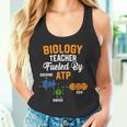 生物学教師 Fueled By Atp 面白い教師 生物学者ギフト タンクトップ