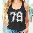 番号 79インチ ホワイト タンクトップ