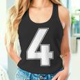 番号4 Fourports アスレチック チーム ジャージー バーシティ ユニフォーム タンクトップ