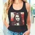 真面目な女王 野生の髪と尖った王冠 タンクトップ