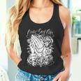 神だけが私を裁くことができるローライダーアートチカーノカルチャー タンクトップ