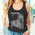 福岡ジャパン クラシック シティ マップ グラフィック タンクトップ