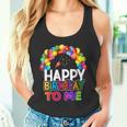 私の誕生日です私にお誕生日おめでとう タンクトップ