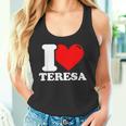 私はテレサが大好きです タンクトップ