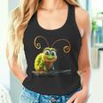 芋虫 面白い芋虫甘い緑の芋虫 タンクトップ