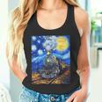 蒸気機関 蒸気機関車 ヴィンテージ ゴッホ 機関車 列車 タンクトップ