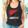 赤黒アナーキーフラッグtシャツ タンクトップ