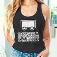 電車大好き Densha Daisuki【電車ファン オタク】鉄道部 部活【変なtシャツ屋さん】面白い 主張メッセージ タンクトップ