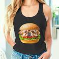 面白いtシャツ ペキニーズ 犬 イヌ ハンバーガー メンズ グッズ かわいい おもしろ 面白い 服 ネタ タンクトップ