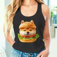 面白いtシャツ 柴犬 犬 イヌ ハンバーガー メンズ 犬好き グッズ かわいい おもしろ 面白い 服 ネタ タンクトップ