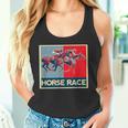 面白いtシャツ 馬tシャツ 競馬 馬 レース 乗馬 ジョッキー メンズ おもしろ 面白い グッズ ネタ 男性用 レトロ タンクトップ
