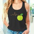 面白いハートビートekgアップルフルーツフルーツアップルギフト タンクトップ