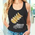 餃子 ぎょうざ Gyoza【中華 Okazu】ご飯タイム【変なtシャツ屋さん】面白い ポップ デザイン イラスト タンクトップ