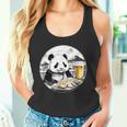 餃子 パンダ おもしろ 面白い ギョーザ ビール 和風 タンクトップ