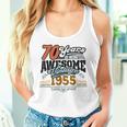70歳の誕生日 ヴィンテージ 1955 70 Years Of Being Awesome レトロ タンクトップ
