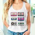 80 年代のロック カセットシャツ男性ヴィンテージ ロック カセット テープ タンクトップ