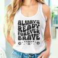 Always Ready Forever Brave 消防士 消防士 タンクトップ