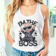 Baby Boss I'm The Boss レトロ Like A Boss キッズ タンクトップ