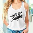 Bite Me 面白いフィッシャーマンフィッシングルアー タンクトップ