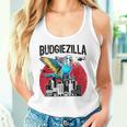 Budgiezilla 面白いインコ セキセイインコ セキセイインコ セキセイインコ 鳥好き タンクトップ