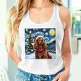 Cockerpanieltarry Night Christmasan Gogh Doganta Hat 長袖tシャツ タンクトップ