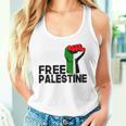 Free Palestine パレスチナの旗無料パレスチナ タンクトップ