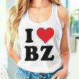 I Heart Bz イニシャル I Love BZ 姓 B Z タンクトップ