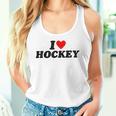 I Heart Hockey タンクトップ
