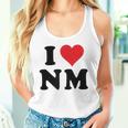 I Heart Nm Initials I Love NM First And Last Name N M タンクトップ