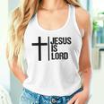 Jesus Is Lord 十字架 信仰 クリスチャン 聖書 神聖 タンクトップ