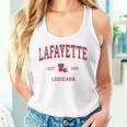 Lafayette ルイジアナ Laビンテージスポーツデザイン レッドプリント タンクトップ