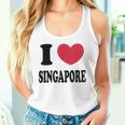 I Loveingapore シンガポールが大好き タンクトップ