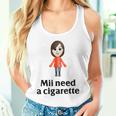 Mii Need A Cigarette Humour メンズ レディース タンクトップ