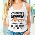 My Bearded Dragon Eats Better Than I Do トカゲ爬虫類 タンクトップ