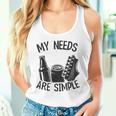 My Needs Areimple Guitars ビール愛好家 ギタリストギター タンクトップ