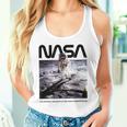 Nasaアポロ11号の月面宇宙飛行士の有名なワームロゴ タンクトップ